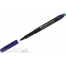 Flomaster Faber-Castell OHP F plavi 151351