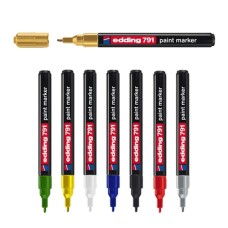 Paint marker E-791, 1-2 mm žuti